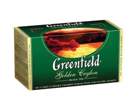 Чай Greenfield Golden Ceylon черный в пакетиках, 25 шт