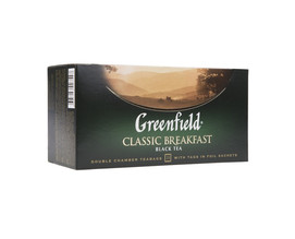 Чай Greenfield Breakfast классический черный в пакетиках, 25 шт