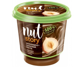 Паста Nut Story ореховая с добавлением какао 350г