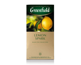 Чай Greenfield Lemon Spark черный в пакетиках , 25 шт