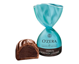 Конфеты O`Zera трюфель в молочном шоколаде, 100г