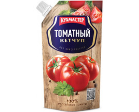 Кетчуп Кухмастер томатный 260г