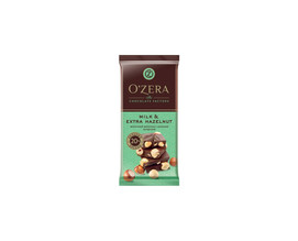 Шоколад O`Zera молочный Milk & Extra Hazelnut, 90г