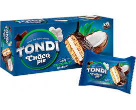 Печенье Tondi Choco pie кокос 180г