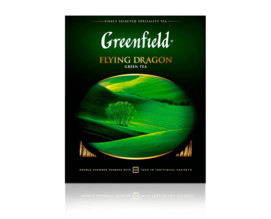 Чай Greenfield Flying Dragon зеленый в пакетиках, 100 шт