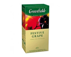 Чай Greenfield Festive Grape травяной в пакетиках, 25 шт.